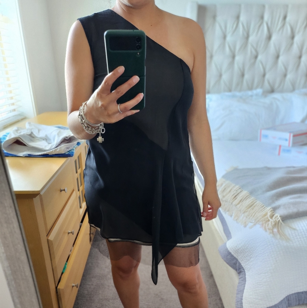 Silk Mini Dress